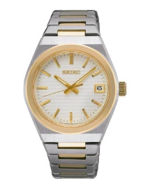 Reloj Seiko SUR578P1 bicolor zafiro mujer