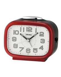 Reloj Seiko despertador QHK060R rojo