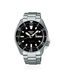 Reloj Seiko SRPL85K1 5 Sports SKX Street Style esfera negra