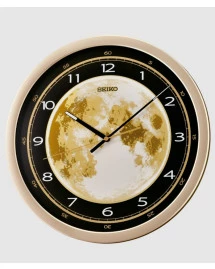 Reloj Seiko pared QXA831G luminoso luna