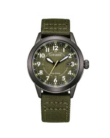 Reloj Citizen AW1877-09X esfera verde hombre