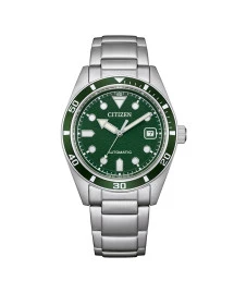 Reloj Citizen NJ0220-52X unisex esfera verde automático
