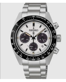 Reloj Seiko SSC961P1 Prospex speedtimer blanco solar unisex