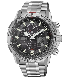 Reloj Citizen jy8100-80e super pilot radiocontrolado titanio
