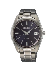 Reloj Seiko sur373p1 titanio zafiro hombre
