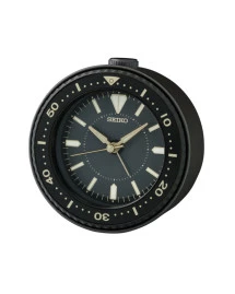 Reloj Seiko despertador QHE207K negro dorado