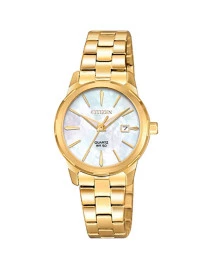 Reloj Citizen EU6072-56D dorado cuarzo mujer
