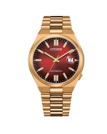 Reloj Citizen NJ0153-82X Tsuyosa dorado rojo automático