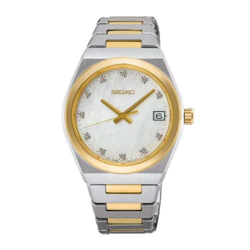 Reloj Seiko SUR604P1 bicolor diamantes mujer Essentials