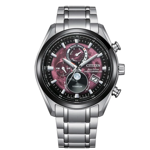 BY1018-80X – Reloj Tsuki-yomi Moonphase Radiocontrolado hombre