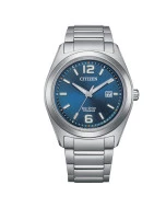 Reloj Citizen AW1641-81L titanio esfera azul hombre